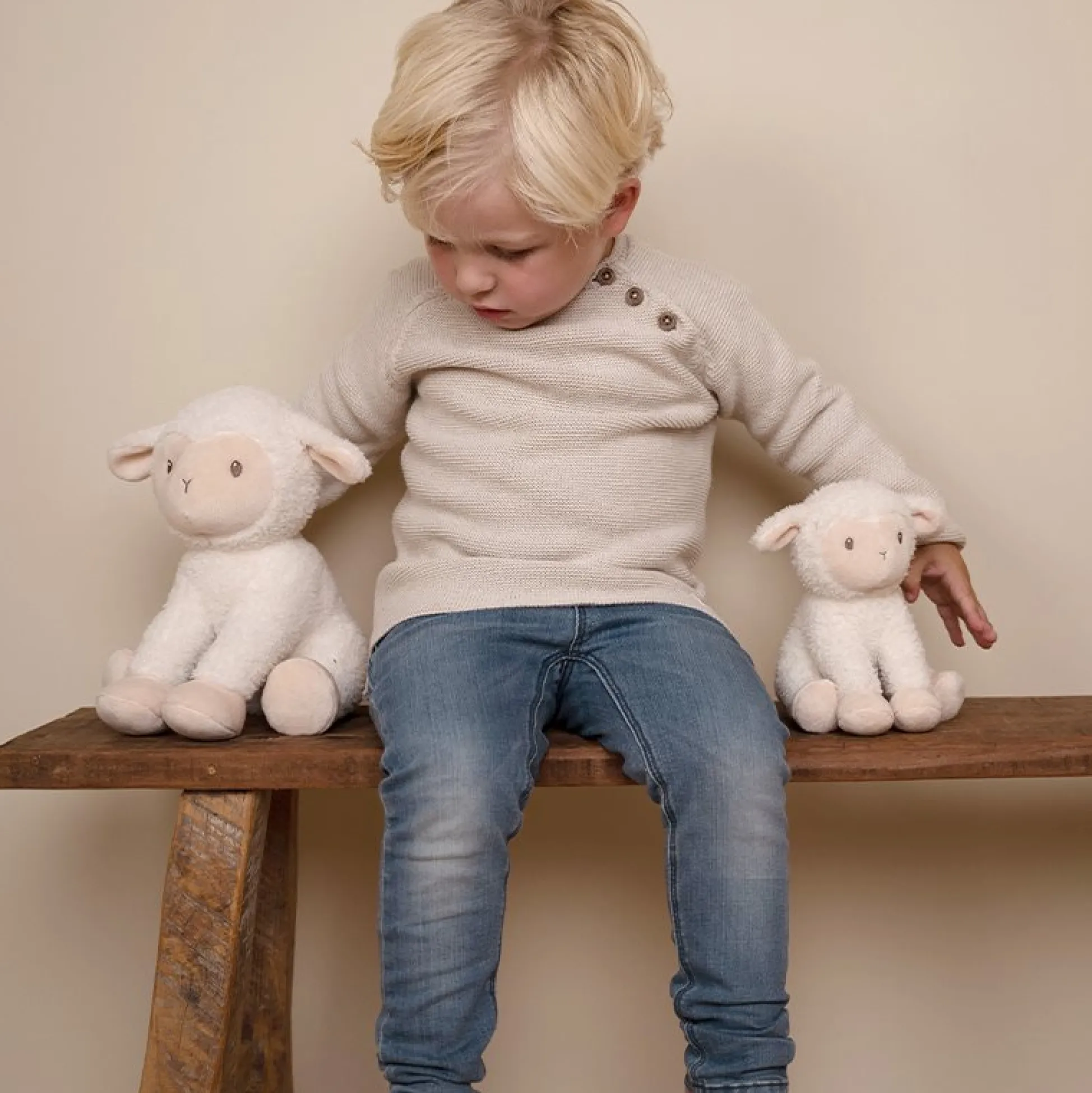Knuffel Schaap 17cm Little Farm