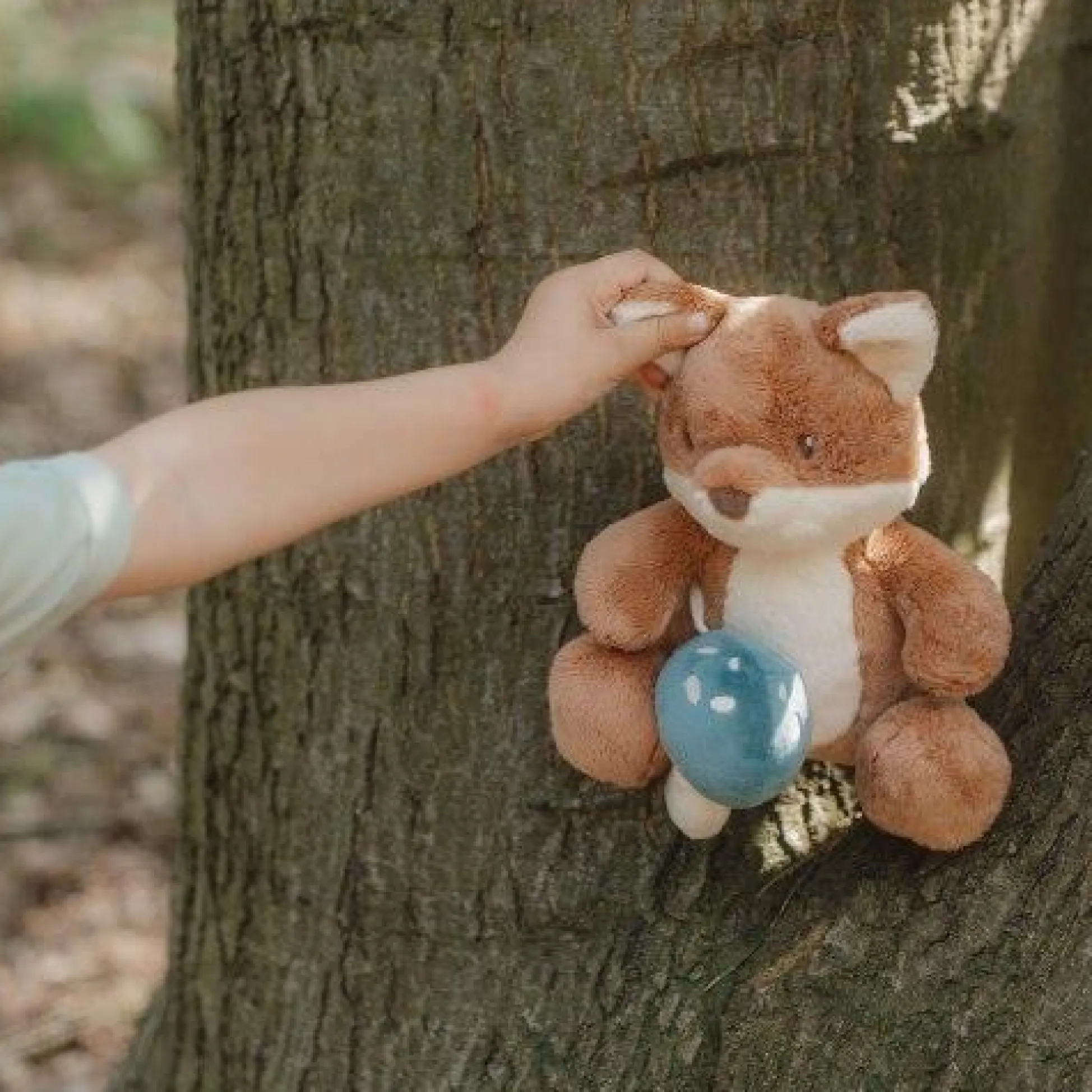 Knuffel Vos - Blauw - Forest Friends