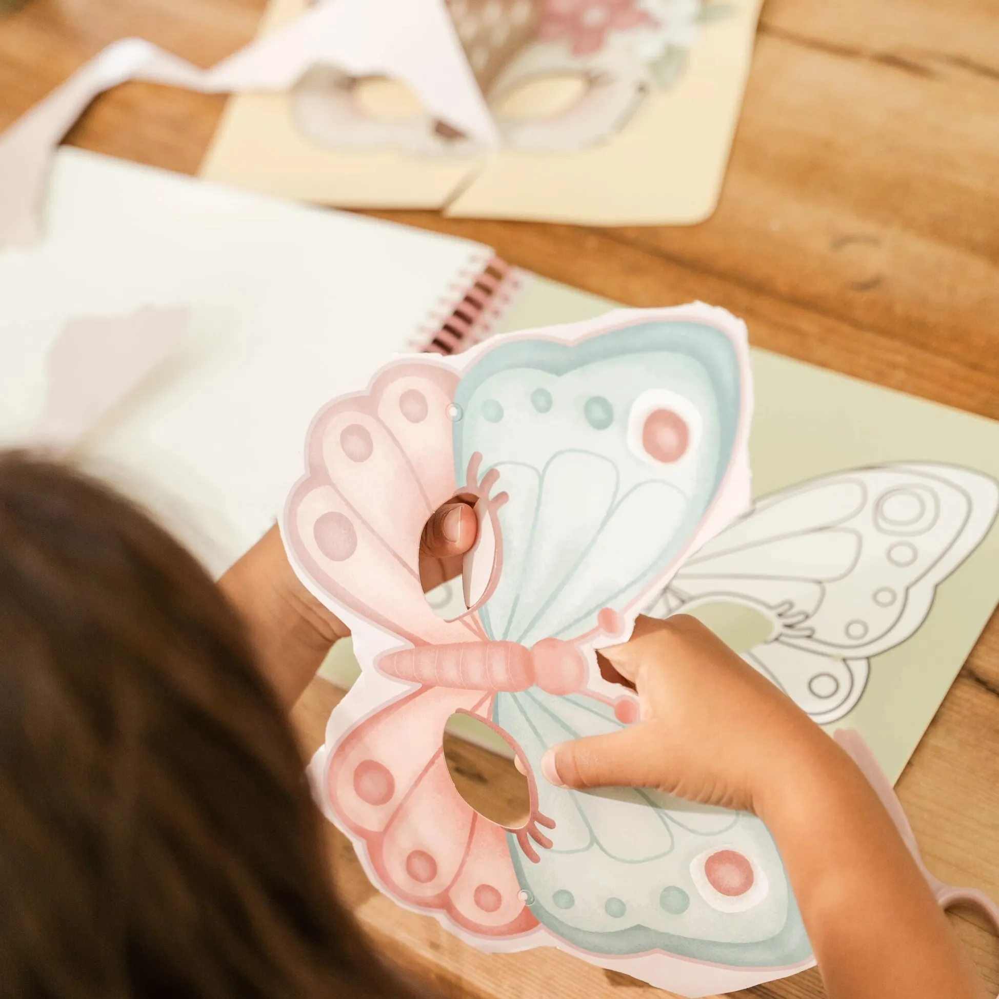 Knutselboek maskers - Rosa