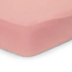 Ledikant hoeslaken - Roze - Essentials
