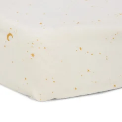 Ledikant hoeslaken - Wit - Newborn Naturals - Little Goose