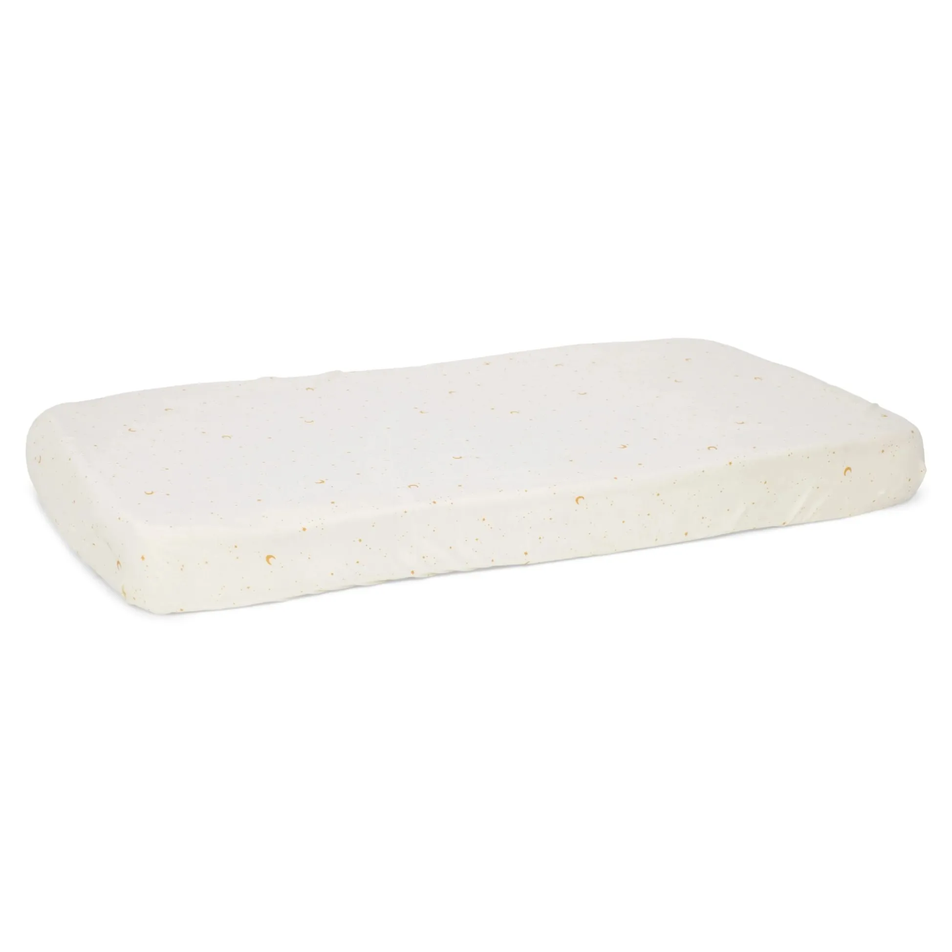 Ledikant hoeslaken - Wit - Newborn Naturals - Little Goose
