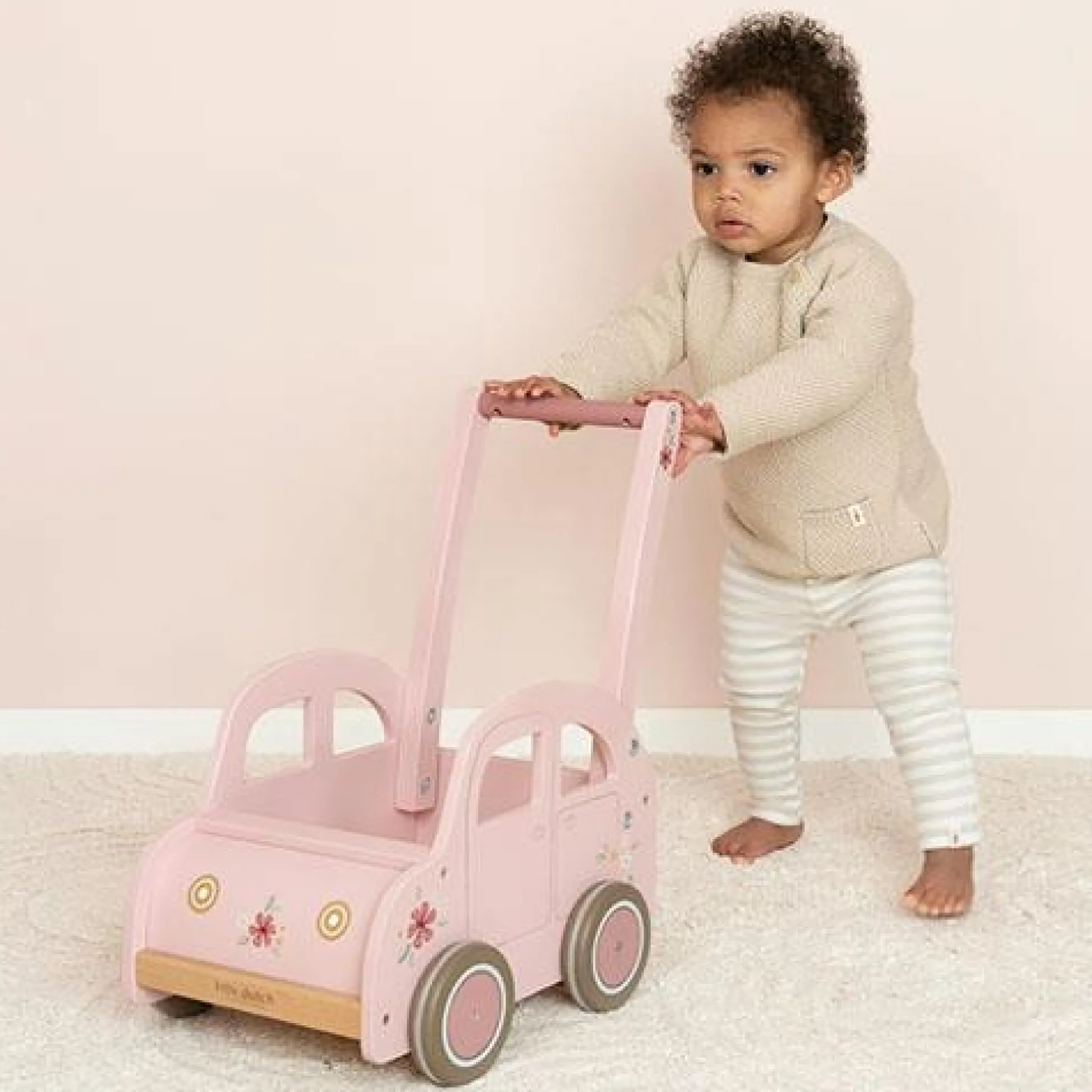 Loopwagen - Roze - Essentials