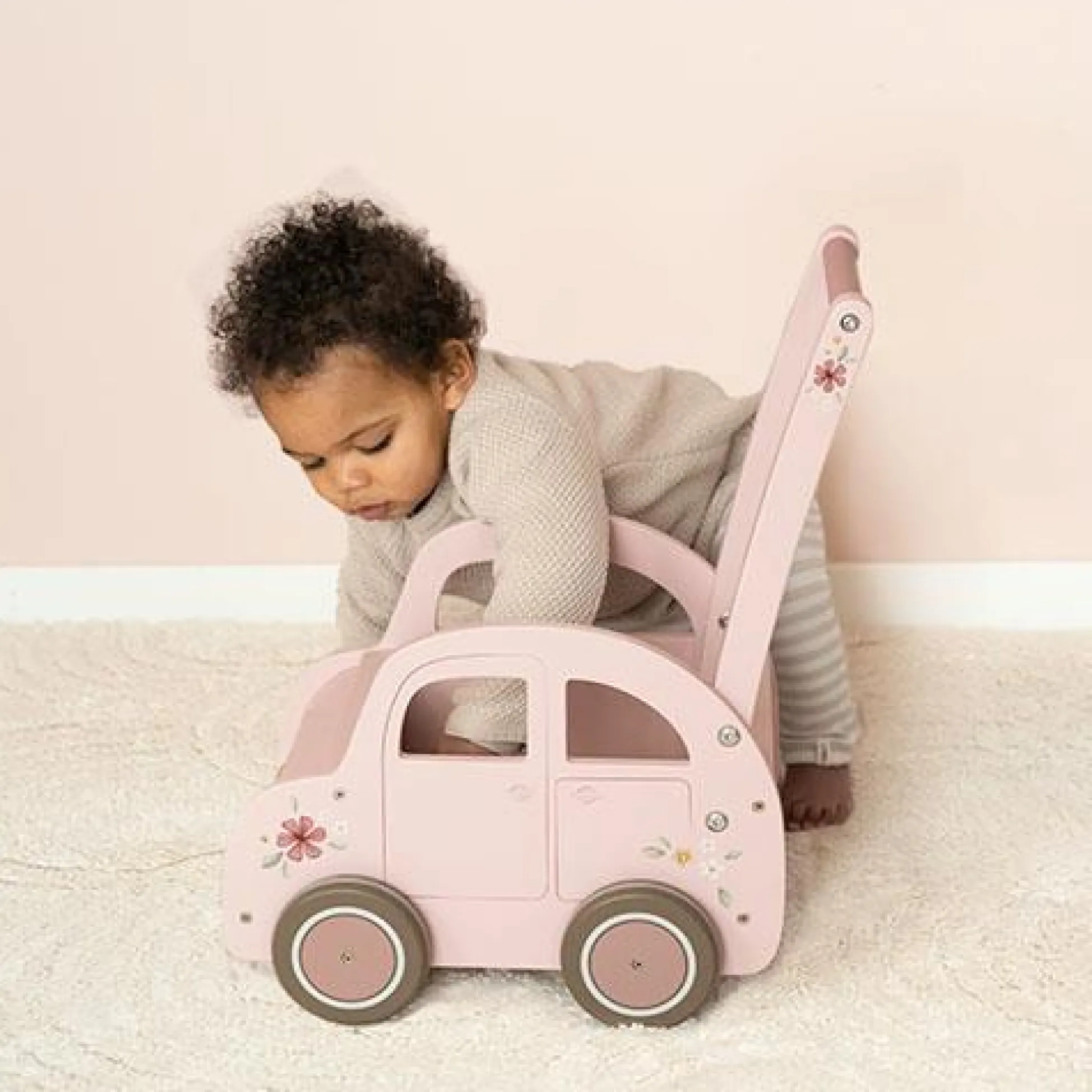 Loopwagen - Roze - Essentials
