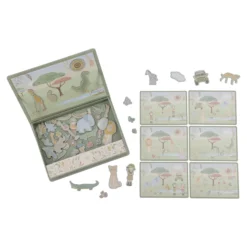 Magnetisch speelbord Safari dieren