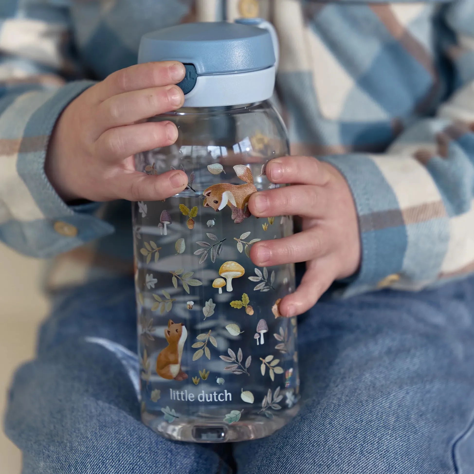 Mepal Drinkfles pop-up 600 ml - Blauw