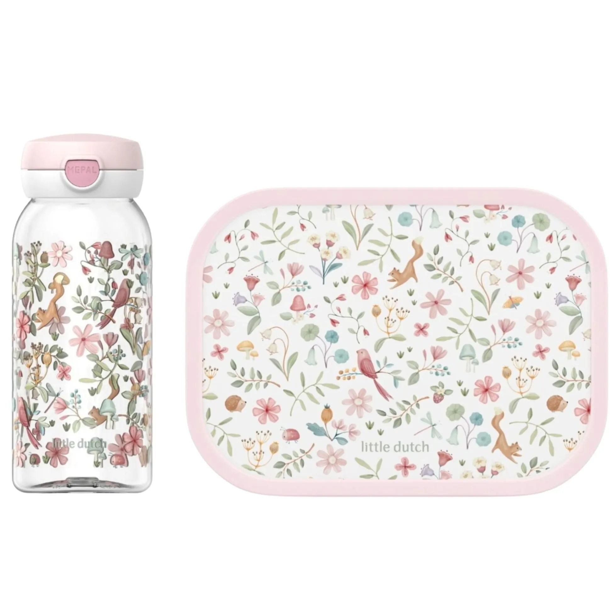 Mepal Lunchset Broodtrommel en Drinkbeker - Fairy Wonders