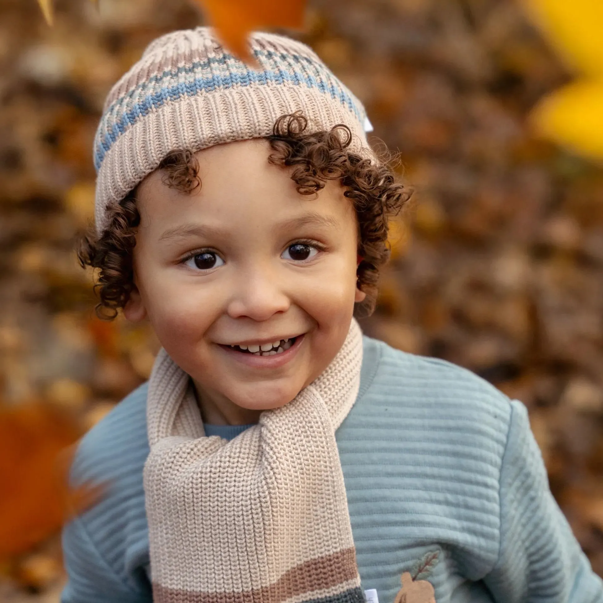 Muts - Bruin - Forest Friends - Stripe