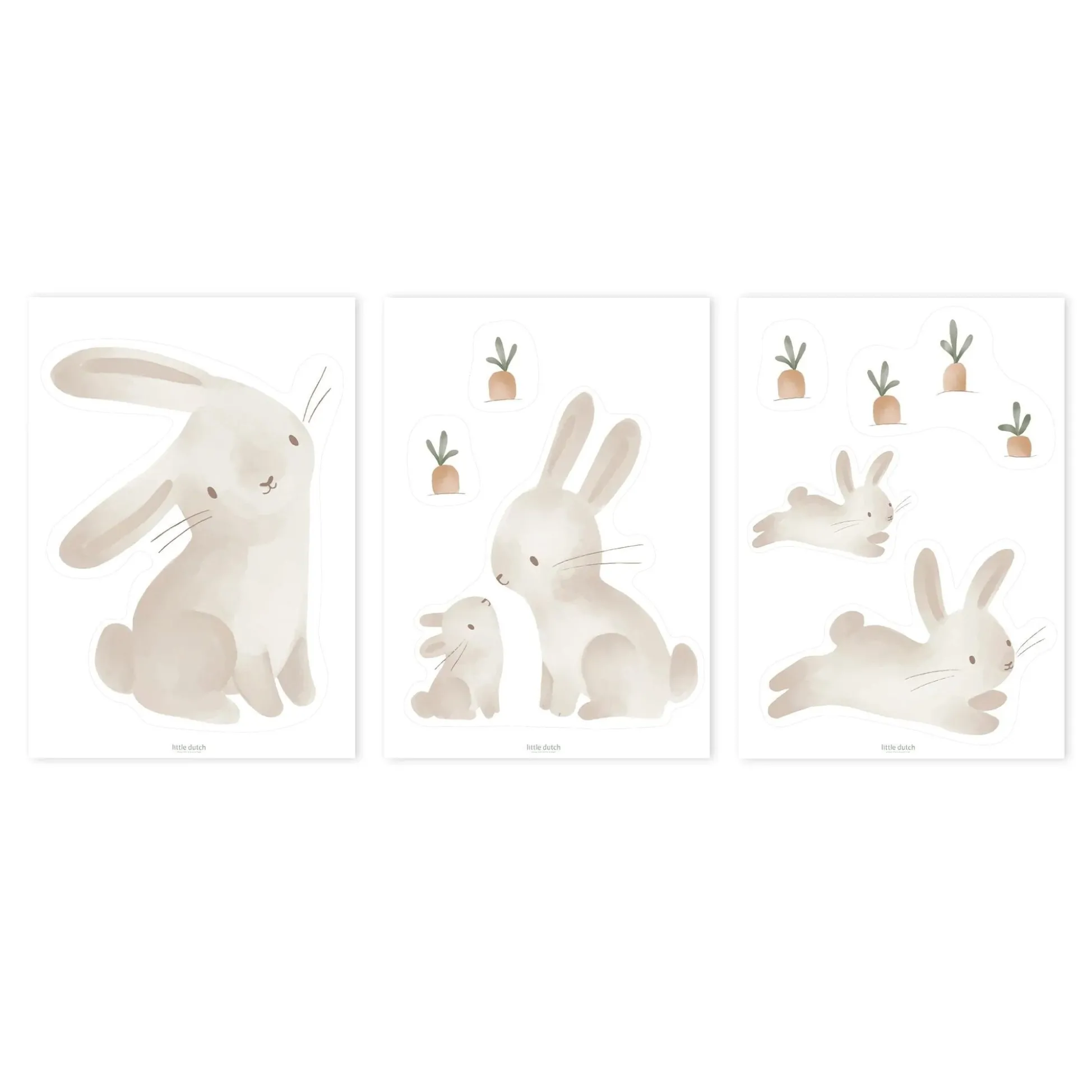 Muurstickers Baby Bunny