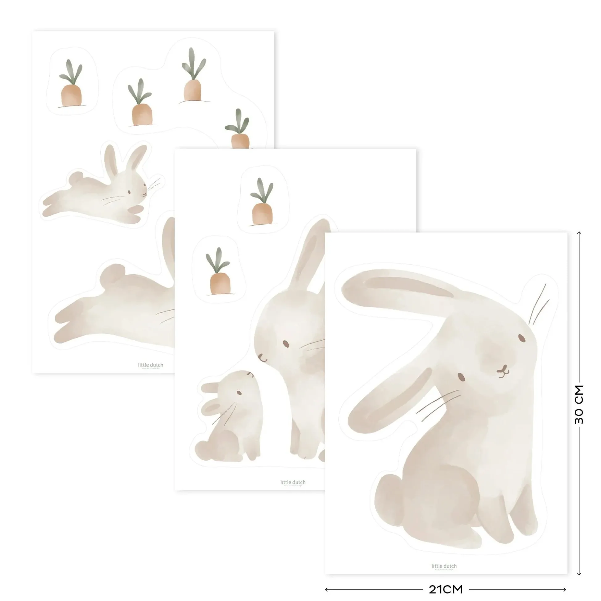 Muurstickers Baby Bunny