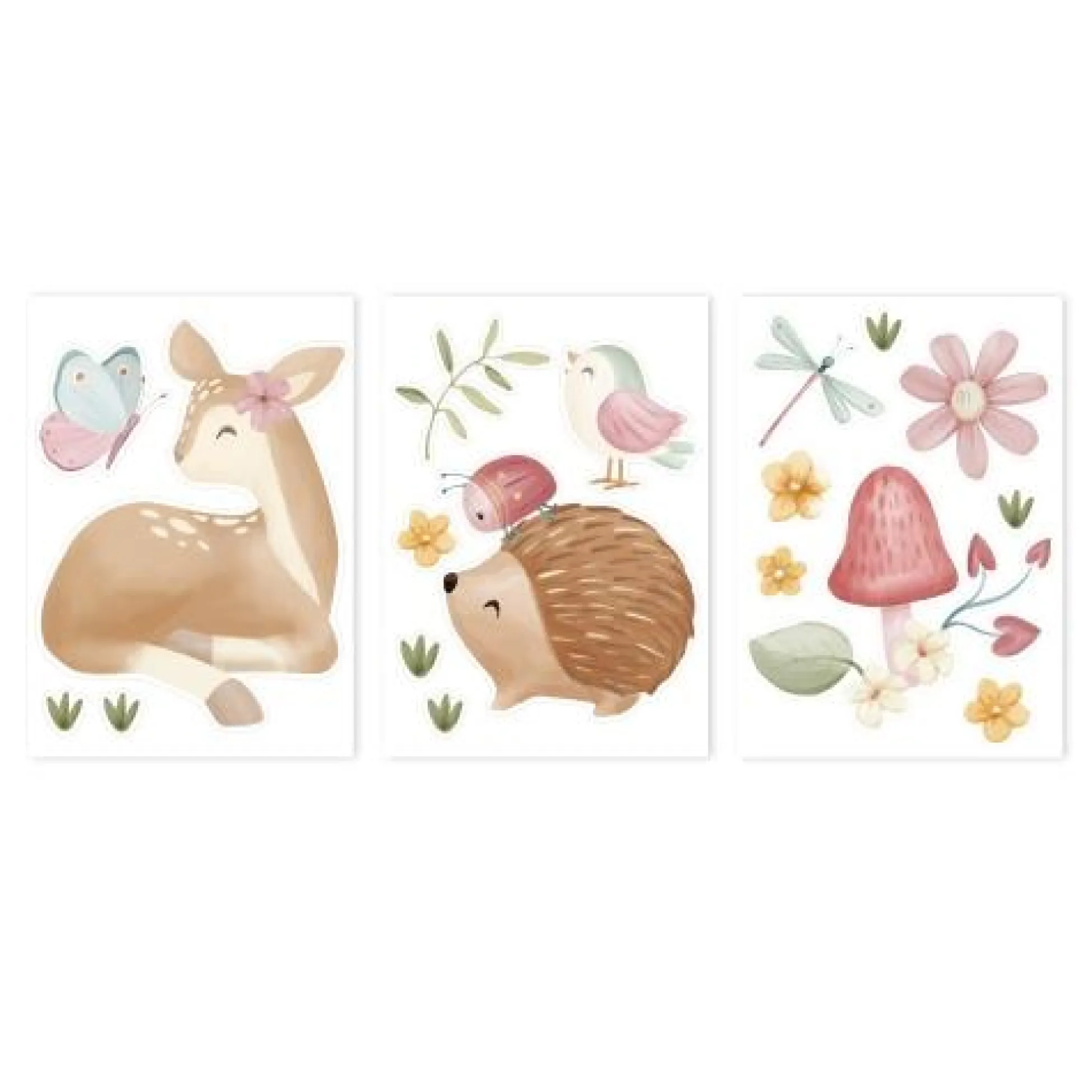 Muurstickers - Meerkleurig - Fairy Garden