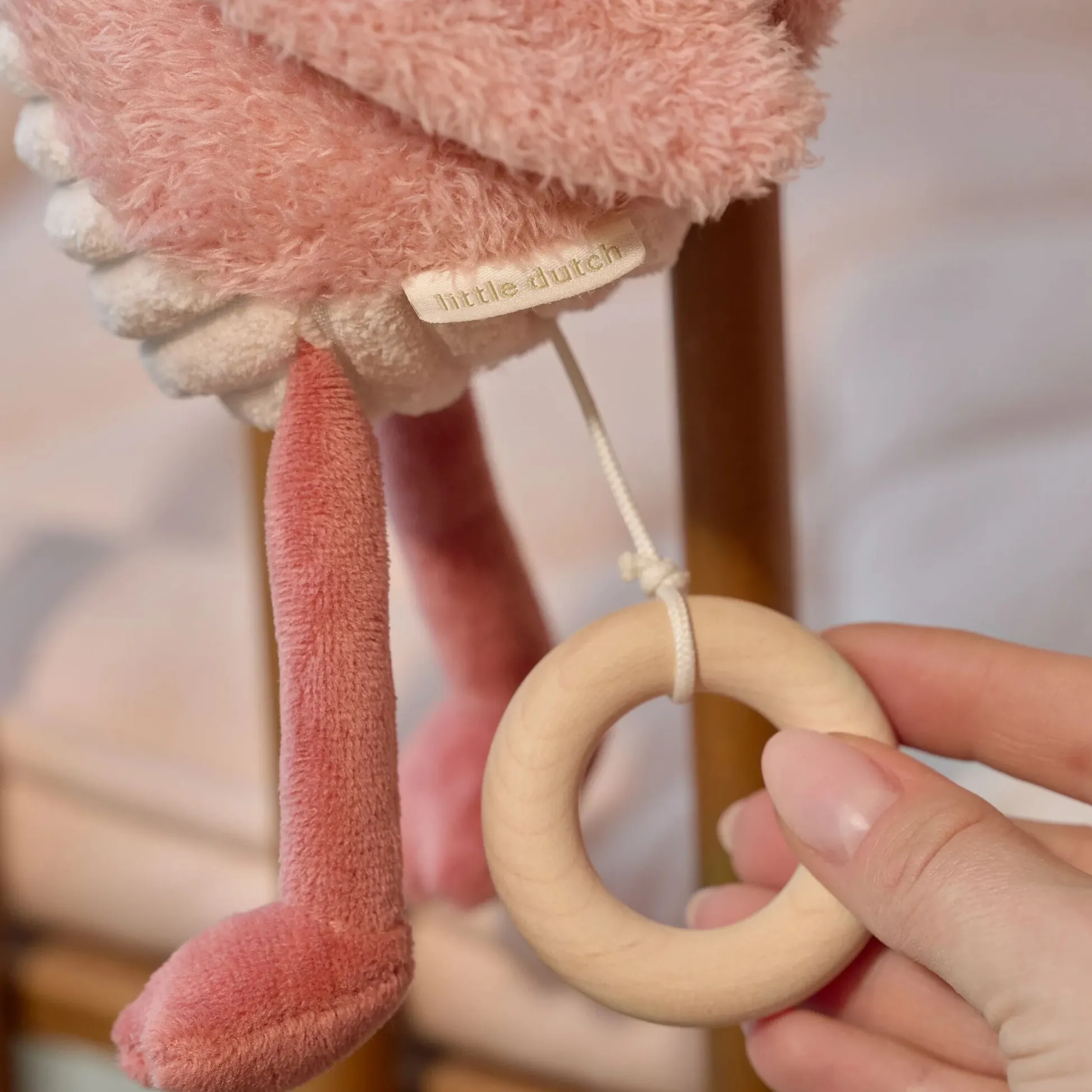 Muziekdoosje Flamingo - Roze