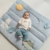 nijntje boxkleed - Blauw - Lucky Leaves