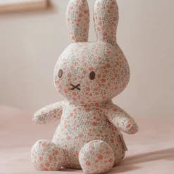 nijntje knuffel all-over print 20 cm - Roze - Lucky Blossom