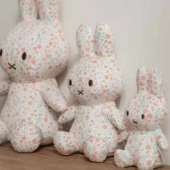 nijntje knuffel all-over print 15 cm - Roze - Lucky Blossom