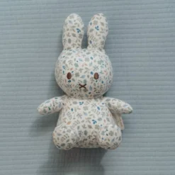 nijntje knuffel all-over print 20 cm - Blauw - Lucky Leaves