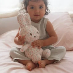 nijntje knuffel all-over print 30 cm - Roze - Lucky Blossom