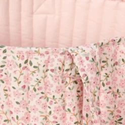 Opbergmand XL - Roze - Fairy Floral