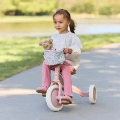 Poppenfietsstoel - Roze