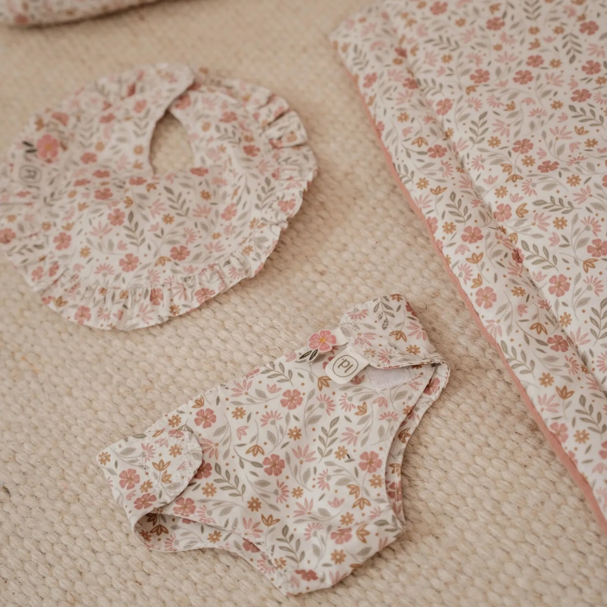 Poppen luiertas – Meerkleurig – Essentials – Soft Flowers