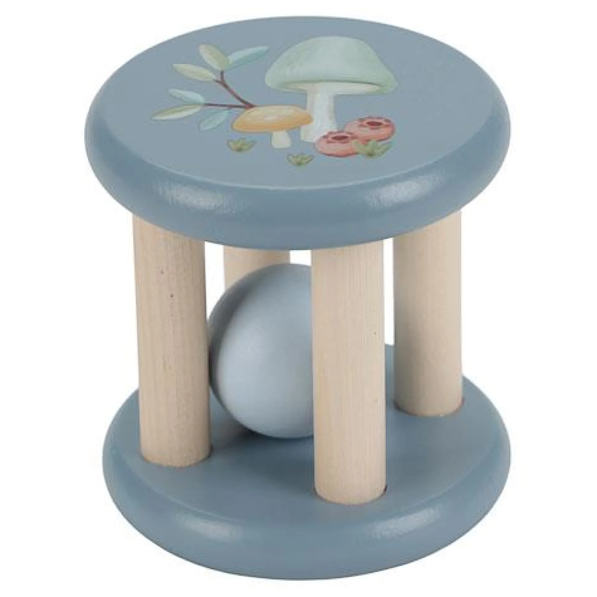 Rammelaar roller - Blauw - Forest Friends
