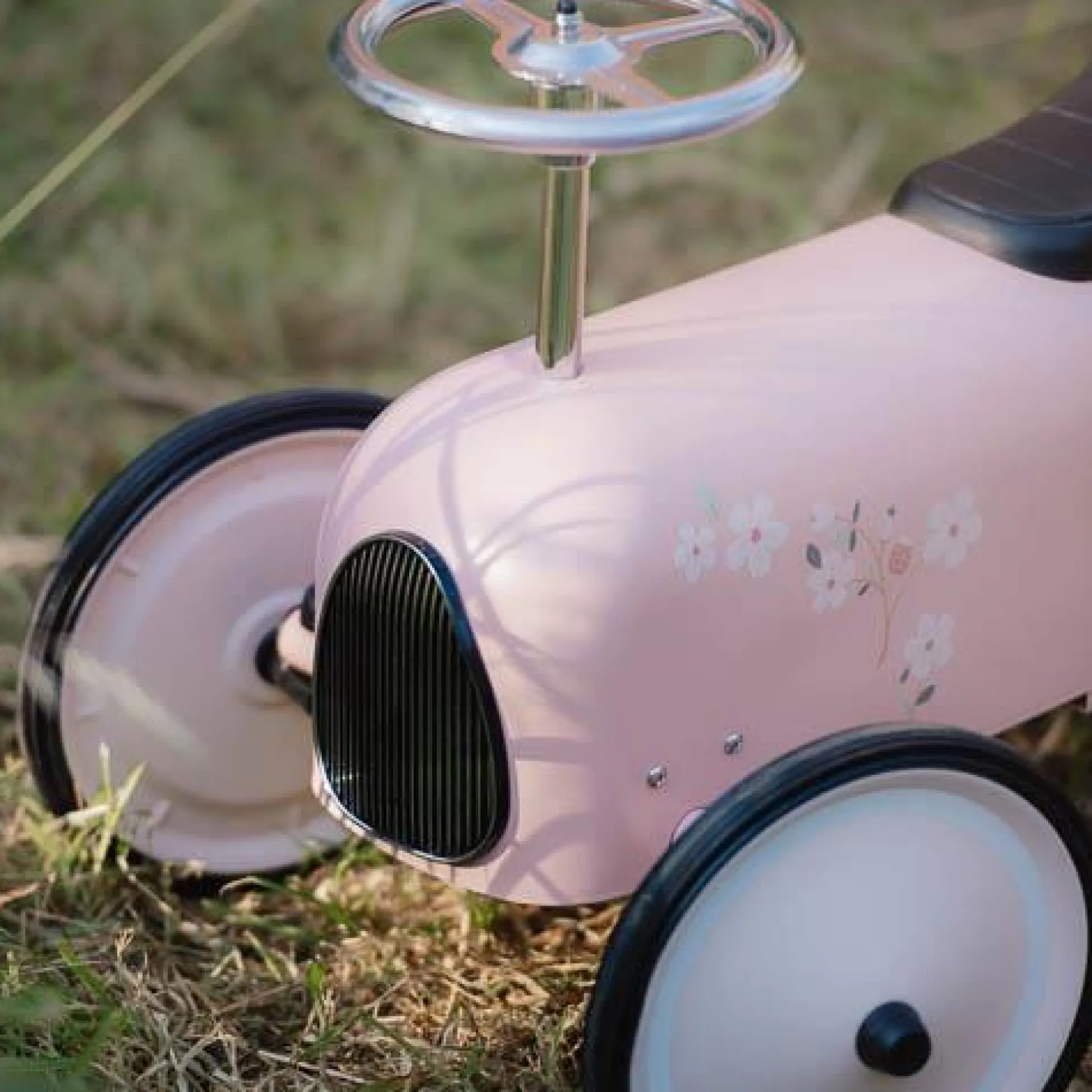 Retro loopauto - Roze - Essentials