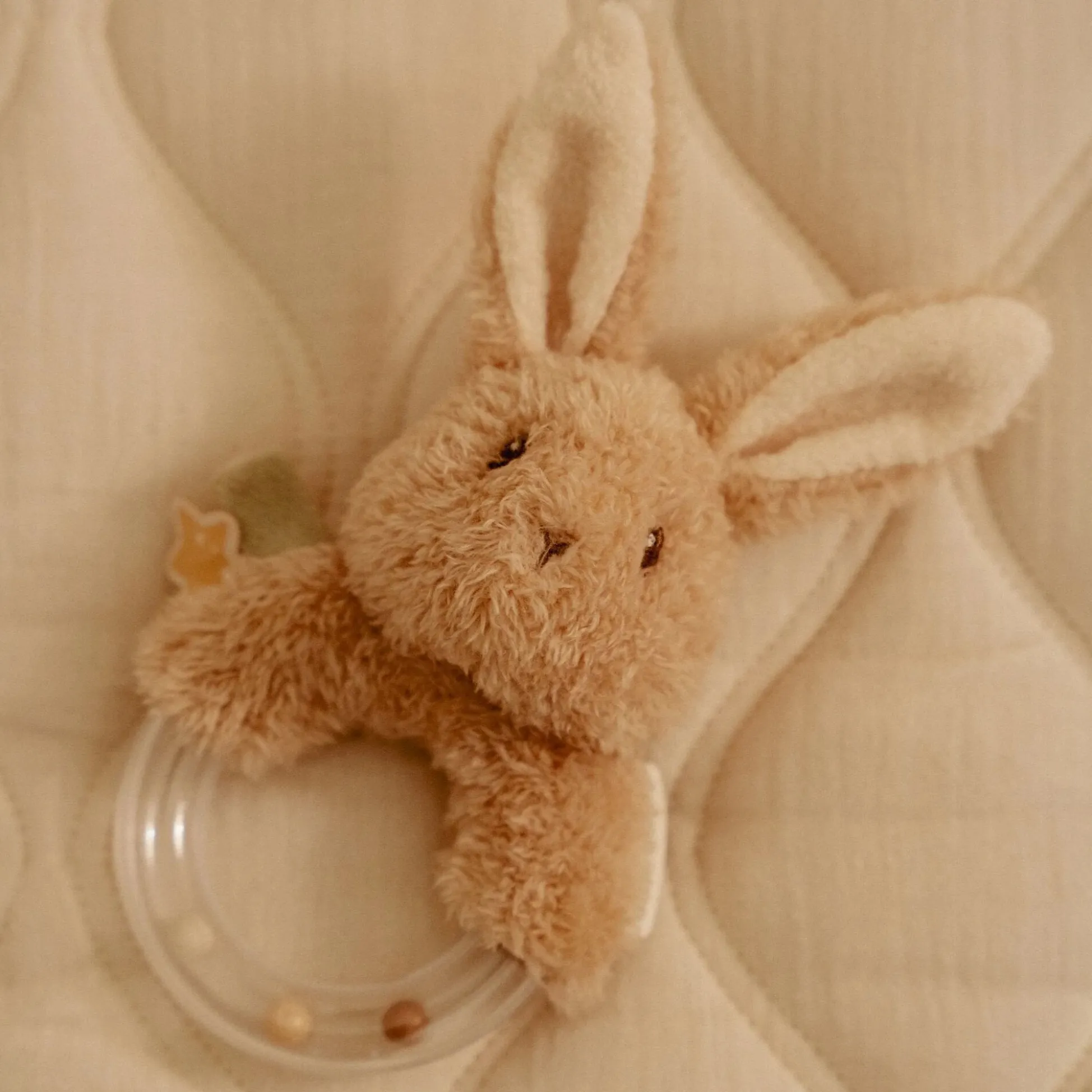 Ringrammelaar - Beige - Newborn Naturals