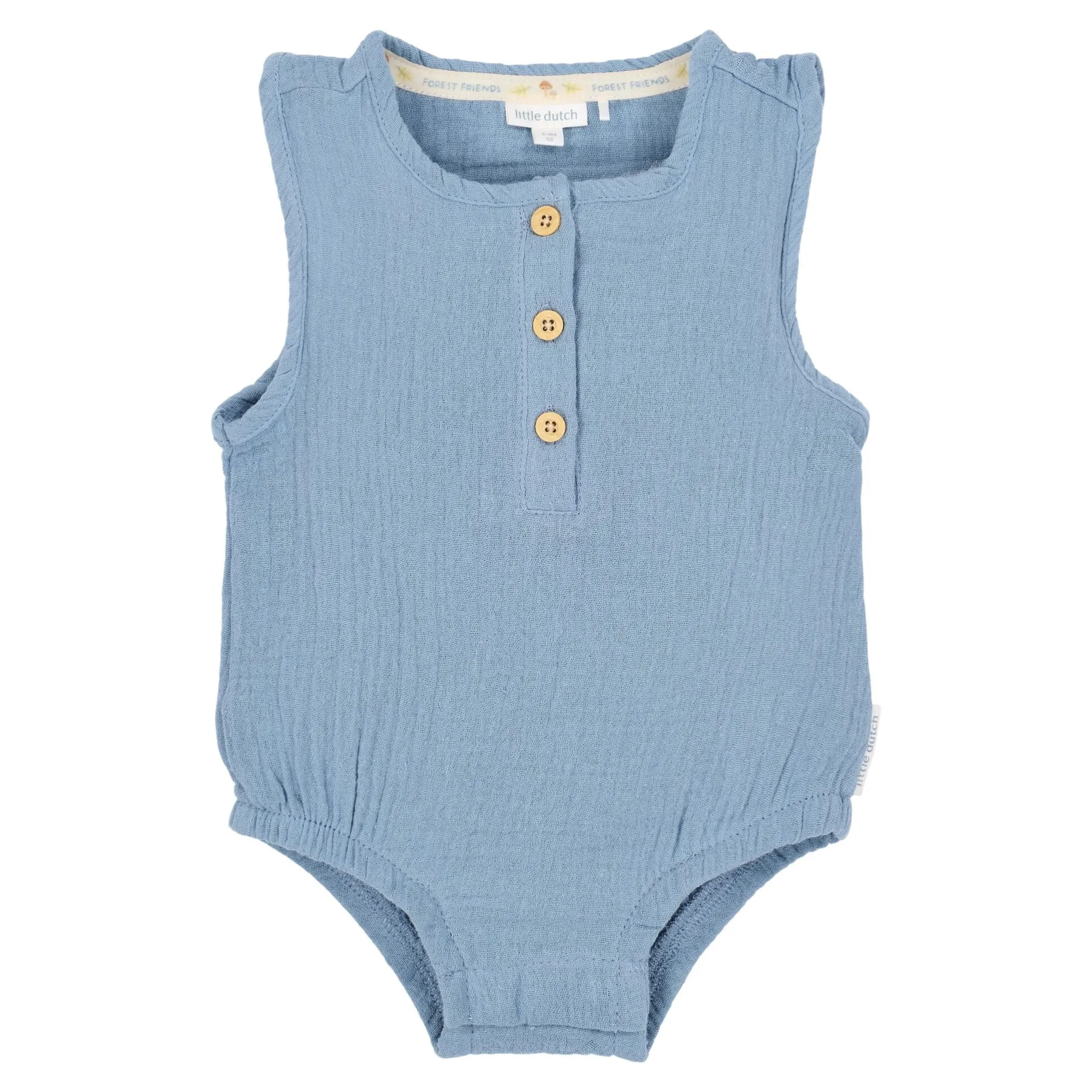 Romper mouwloos - Blauw