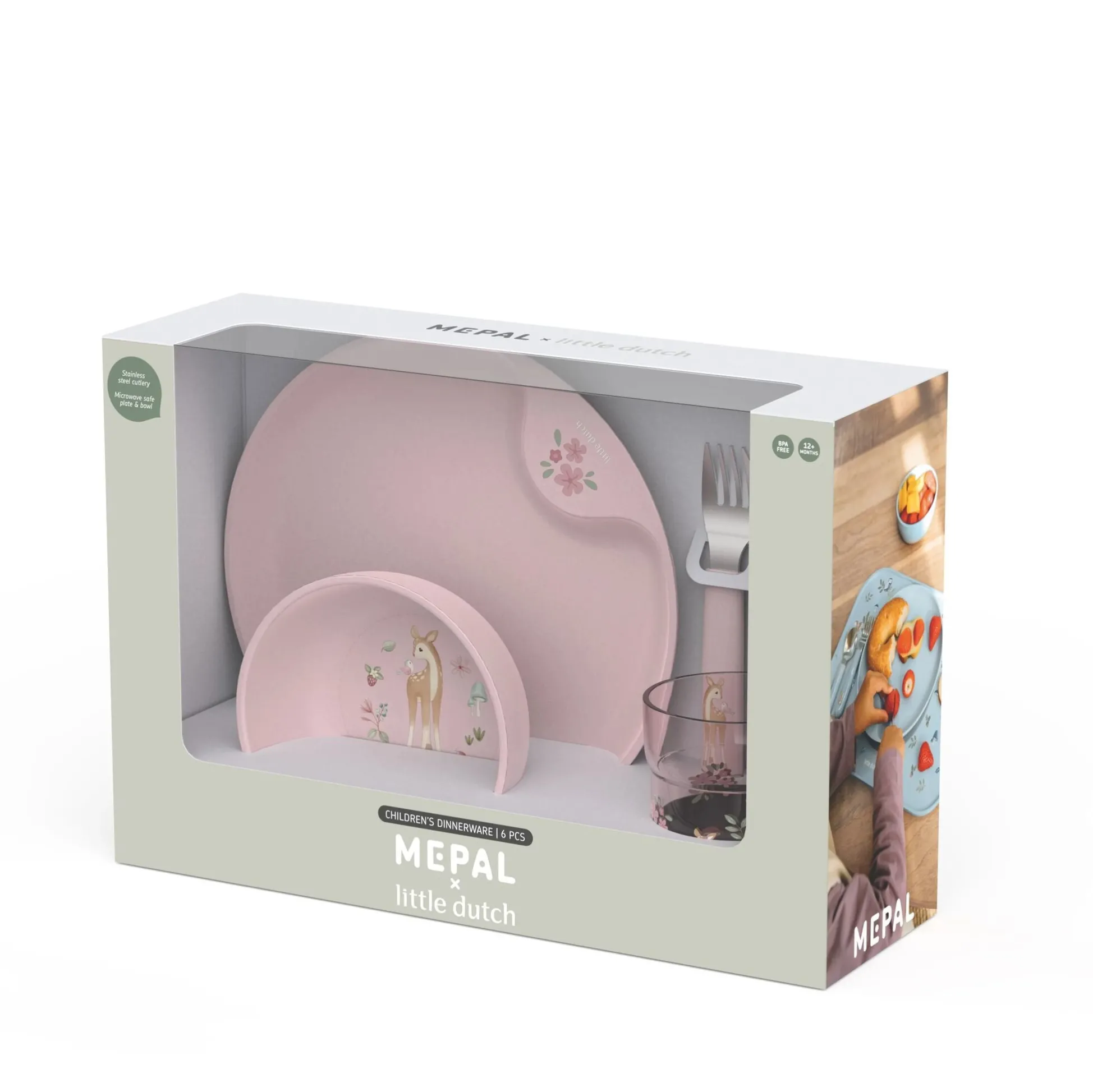 Set Kinderservies 6-Delig Fairy Garden