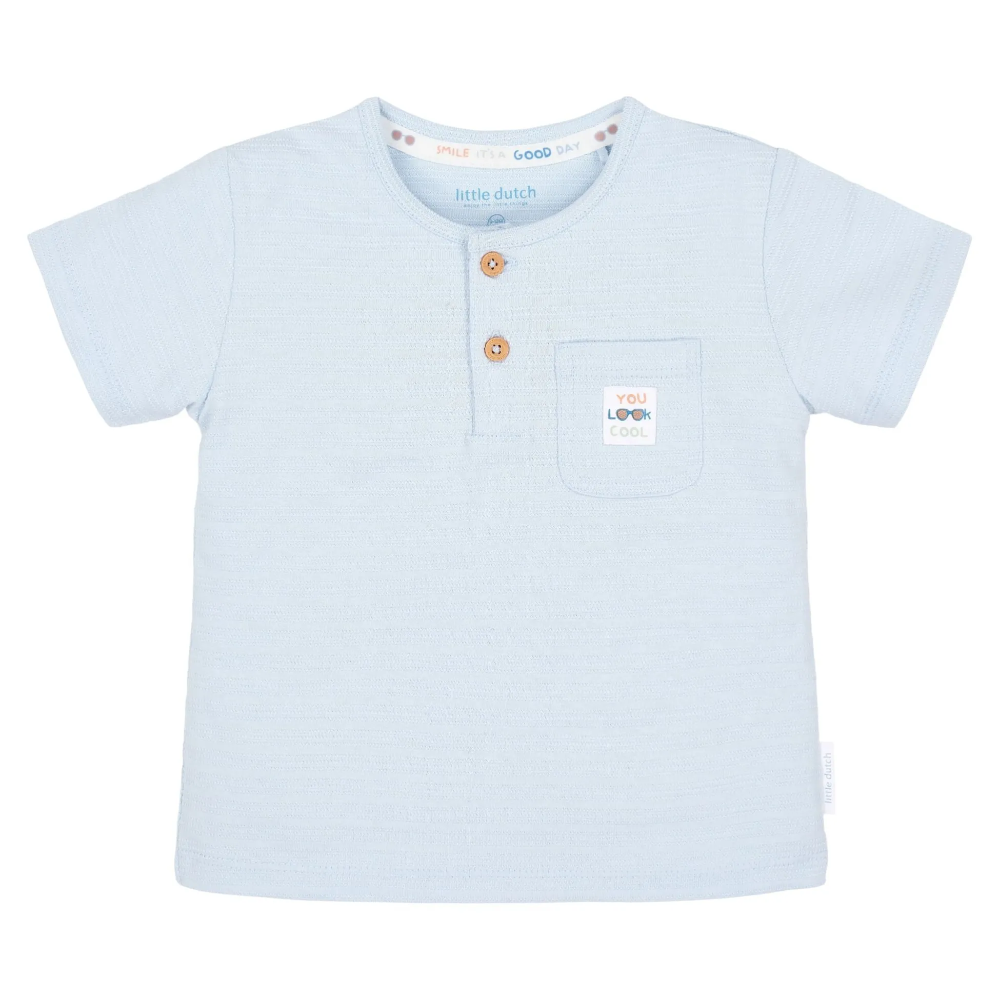 Shirt korte mouw - Blauw