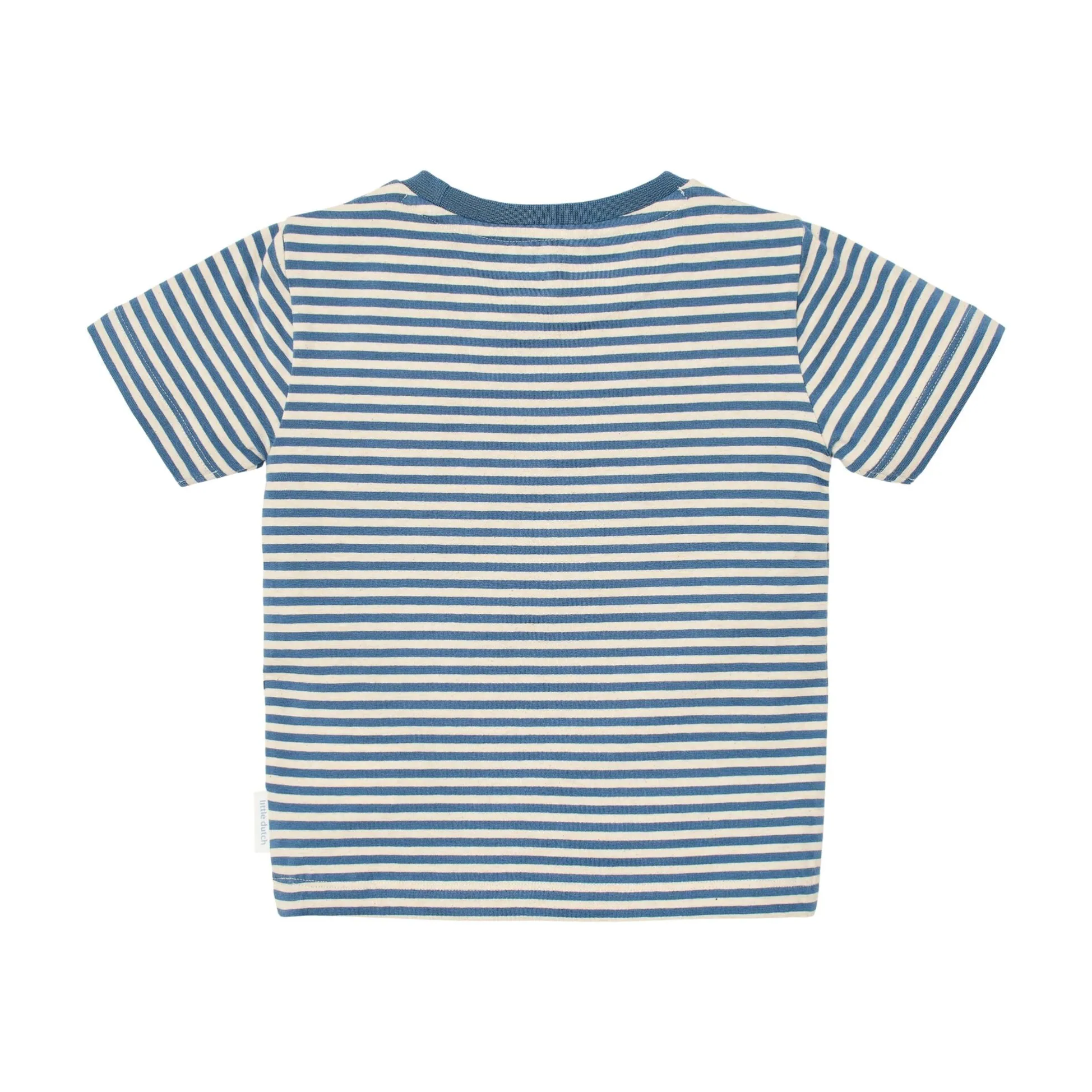 Shirt korte mouw - Blauw - Indigo Sand Stripe