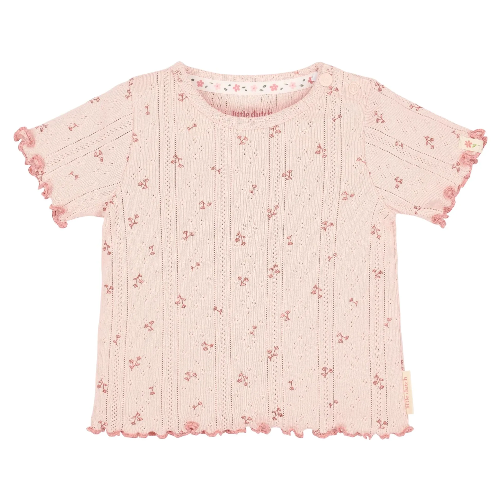 Shirt korte mouw - Roze - Fairy Flowers