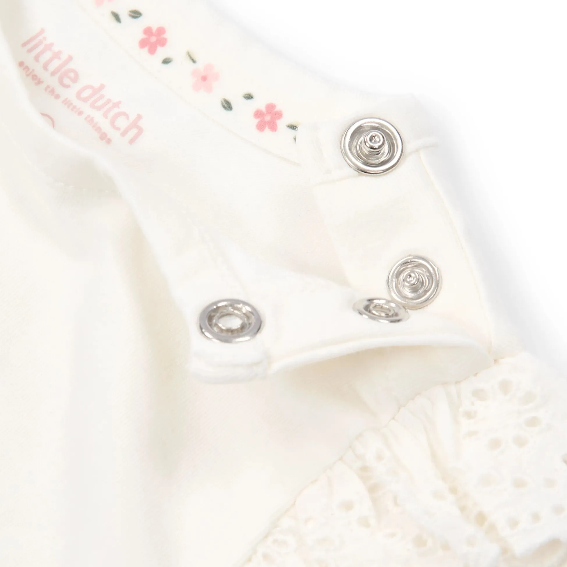 Shirt korte mouw - Wit - Bloemen