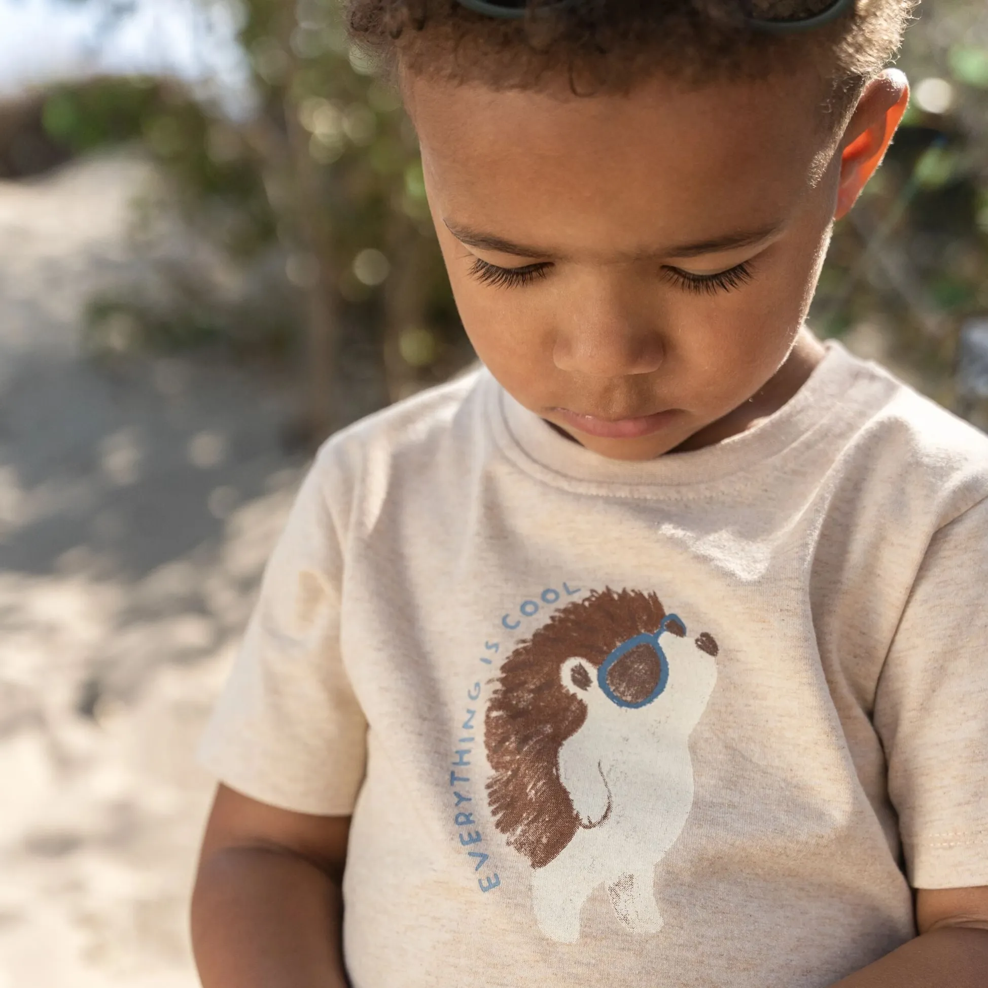 Shirt korte mouw - Zand - Egel