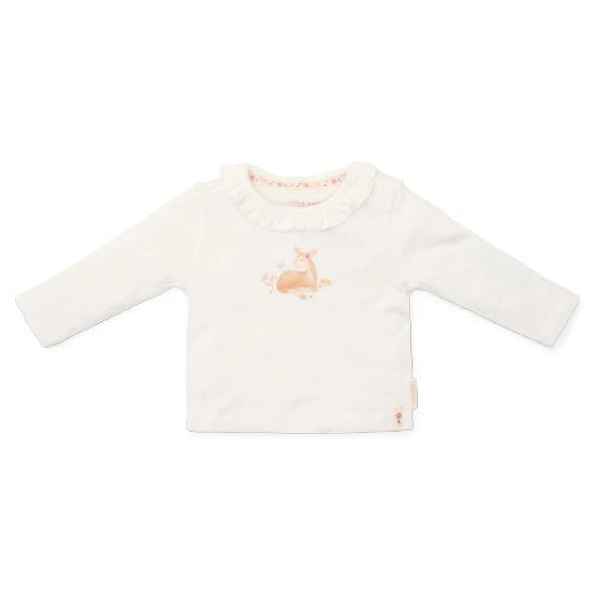 Shirt lange mouw - Ruches - Wit - Fairy Garden