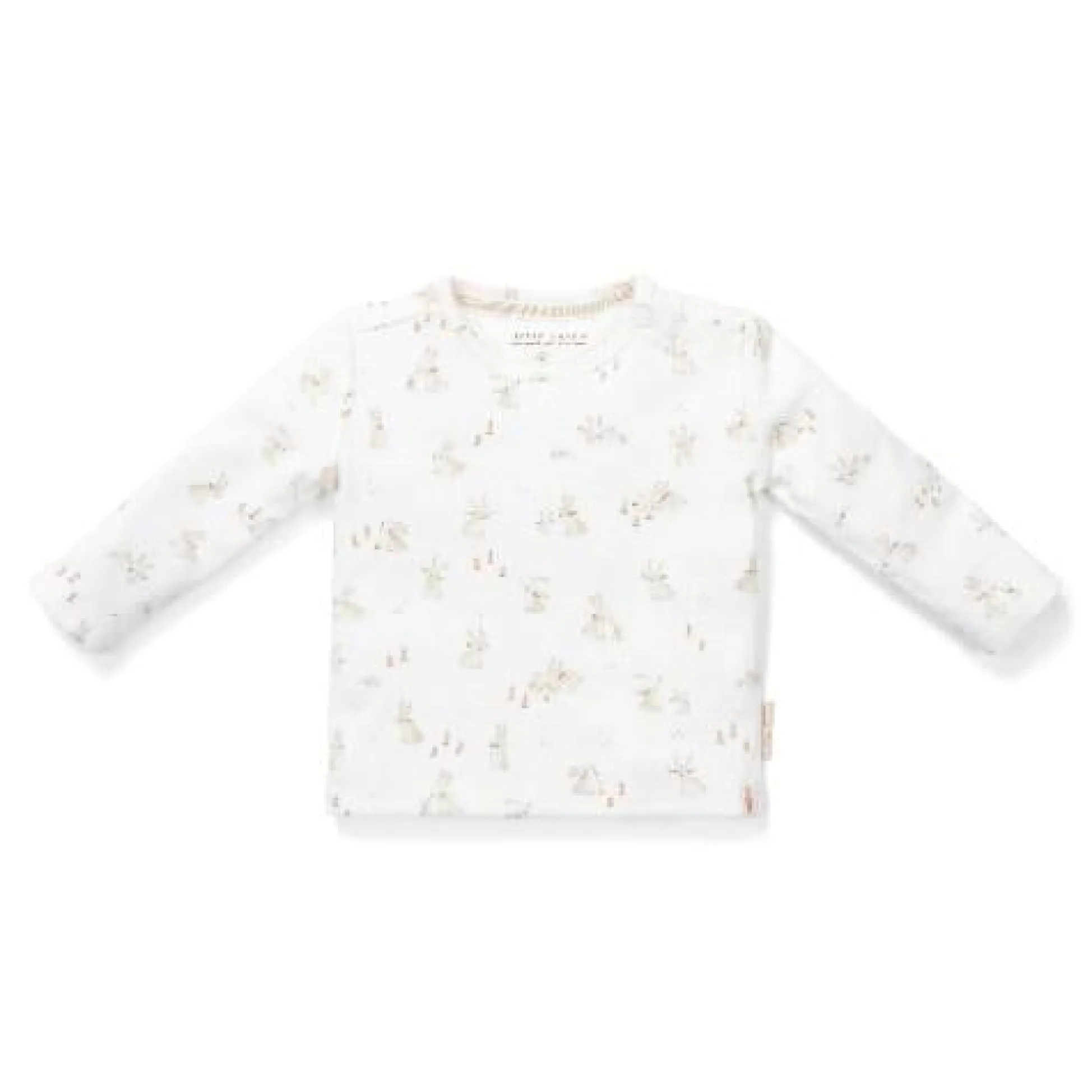 Shirt lange mouw - Wit - Newborn Naturals - Baby Bunny