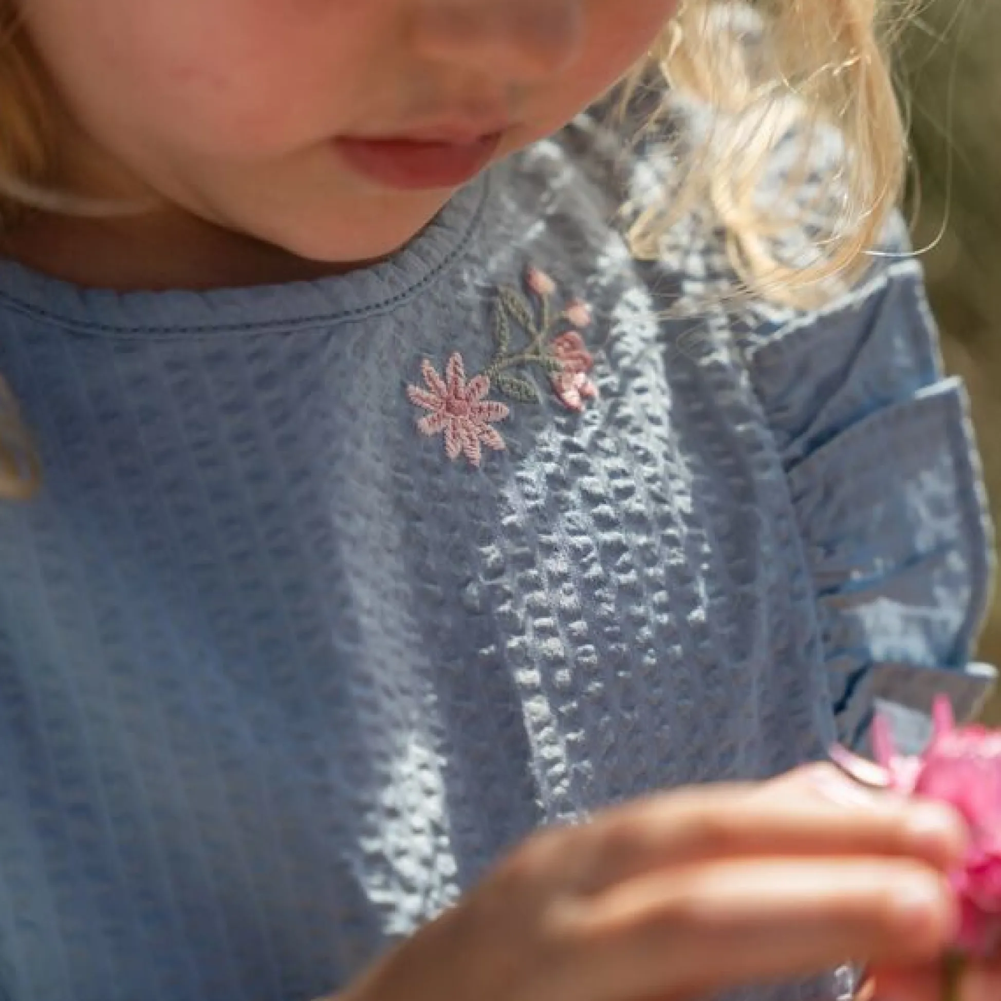 Shirt mouwloos - Blauw
