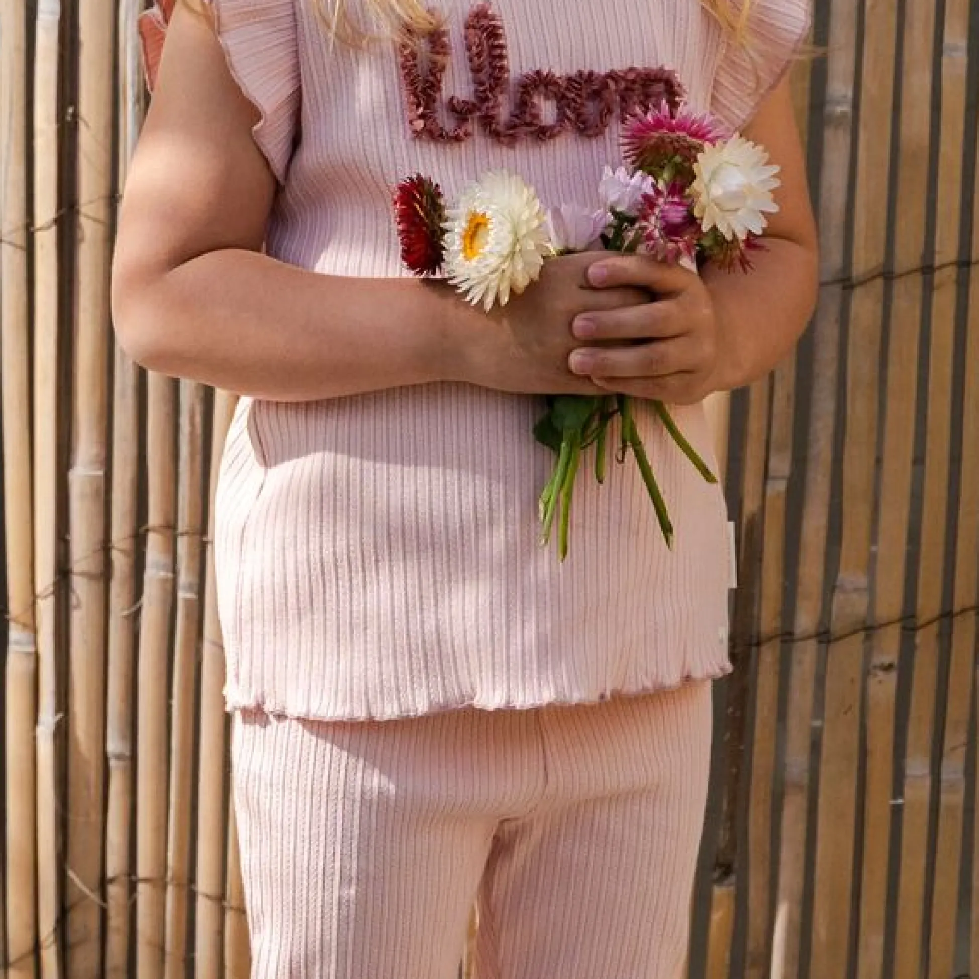 Shirt mouwloos - Roze