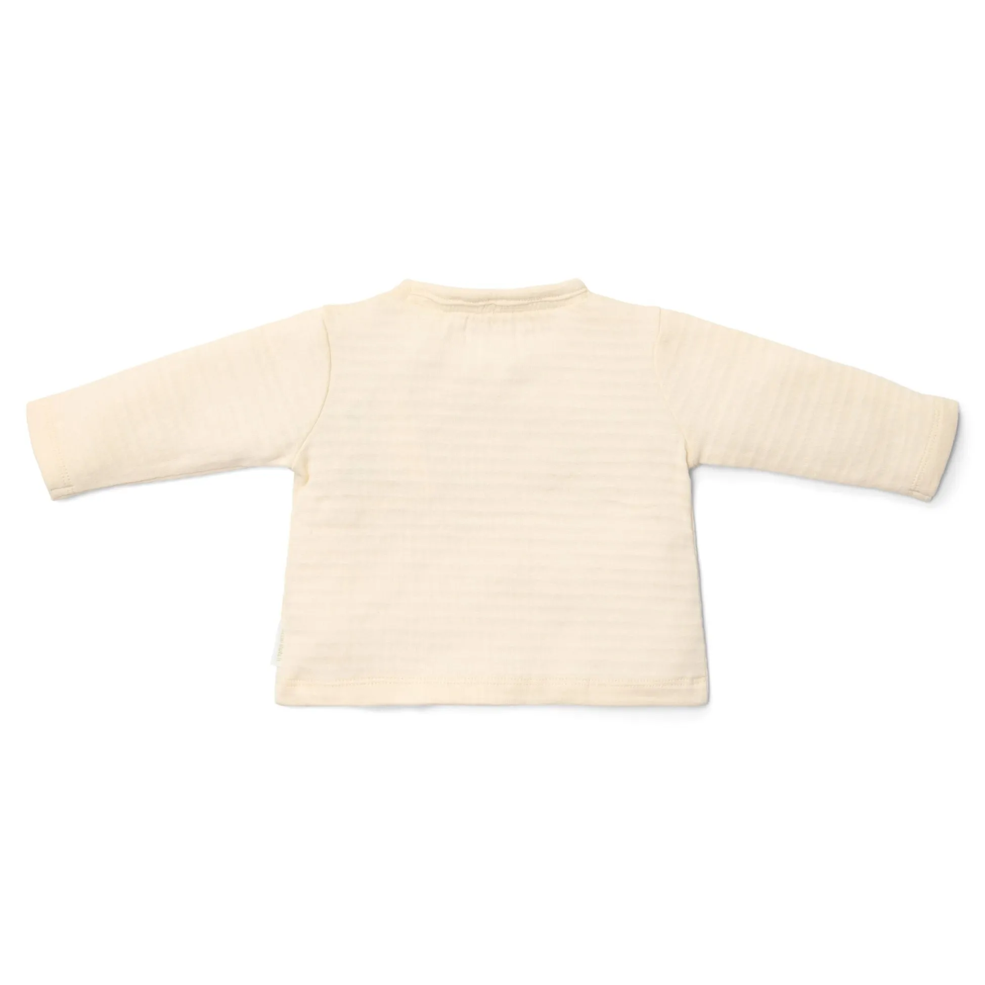 Shirt overslag lange mouw - Beige - Newborn Naturals