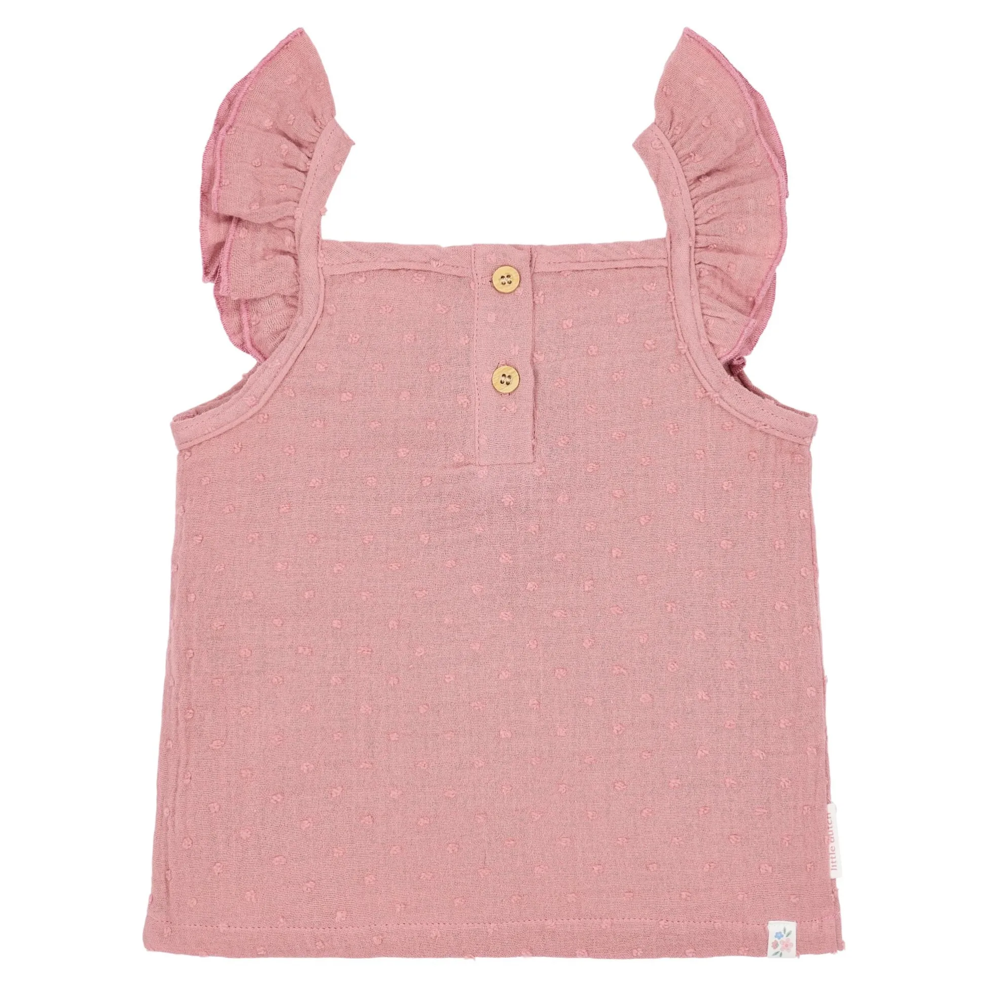Singlet - Ruches - Roze