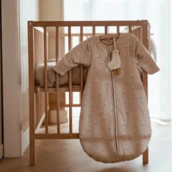 Slaapzak winter – Beige – Maat 60 cm – Newborn Naturals – Little Goose