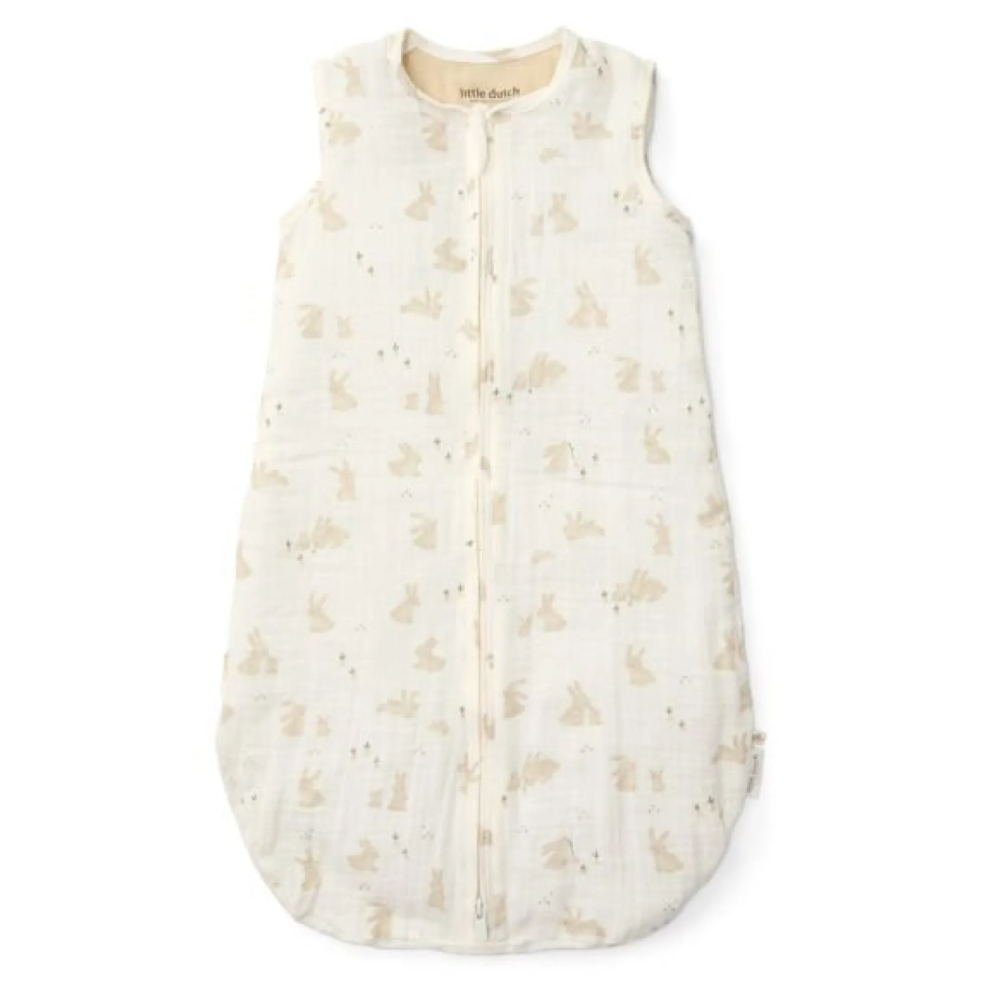 Slaapzak zomer – Wit – Maat 70 cm – Newborn Naturals – Baby Bunny
