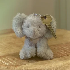 Sleutelhanger Olifant - Grijs