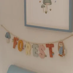 Slinger element – Paddenstoel - Meerkleurig - Forest Friends