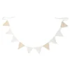 Slinger met vlaggetjes - Beige - Newborn Naturals - Little Goose