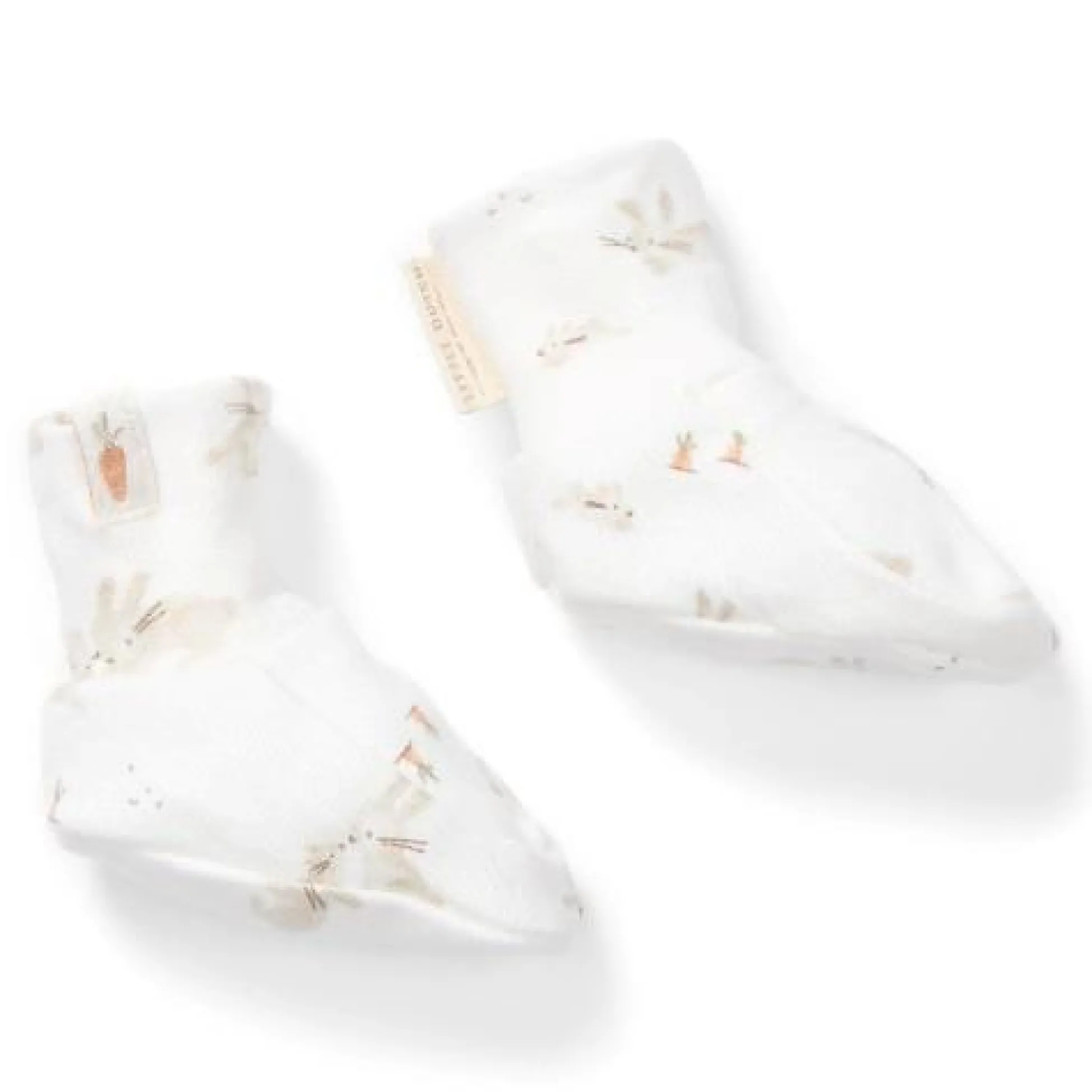Slofjes - Wit - Newborn Naturals - Baby Bunny