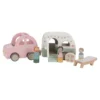 Speelgoed auto met caravan - Meerkleurig - Essentials