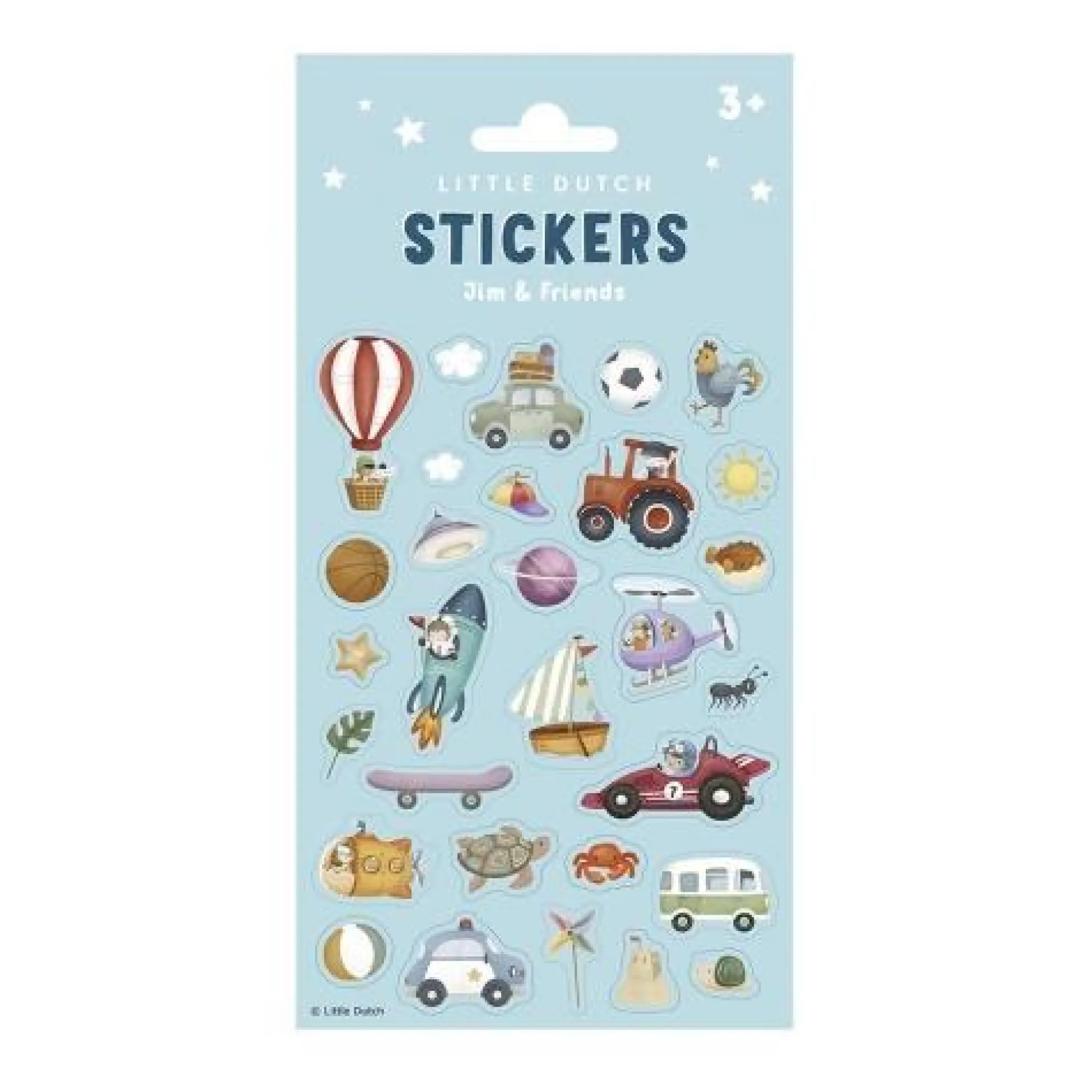 Stickervel Jim & Friends