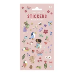 Stickervel Rosa & Friends