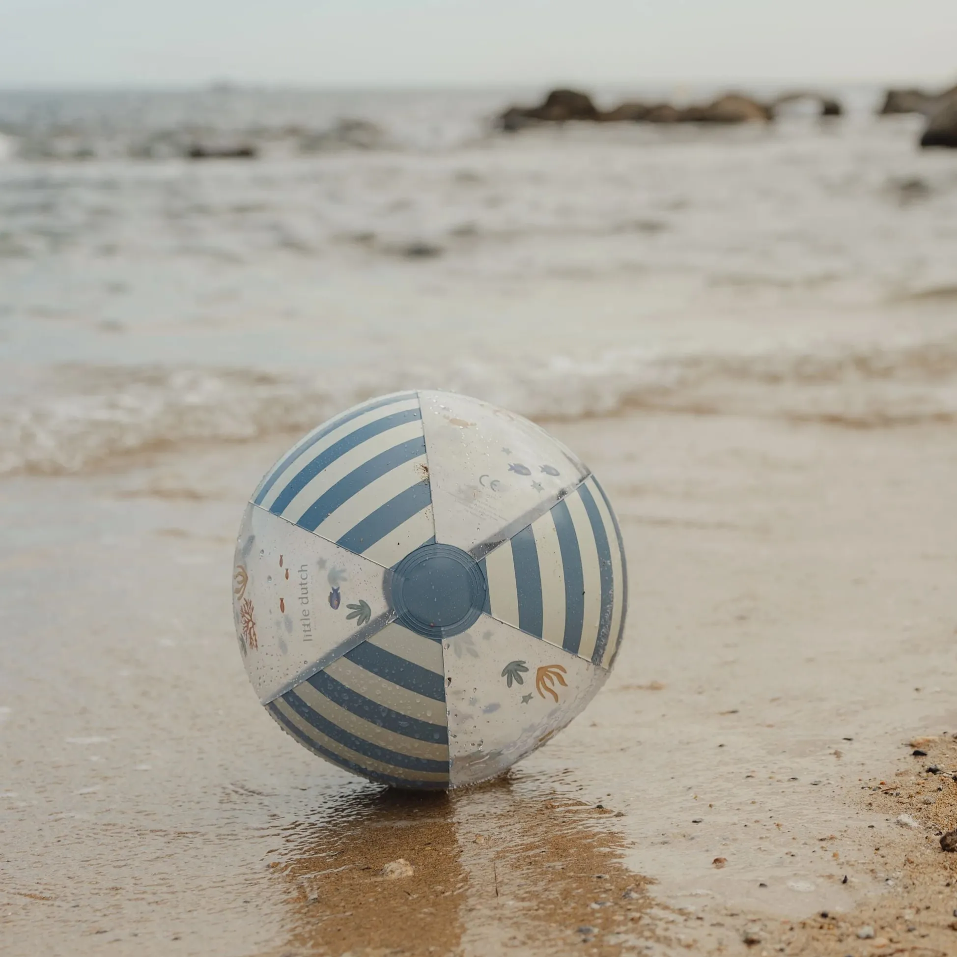 Strandbal - Blauw - Ocean World